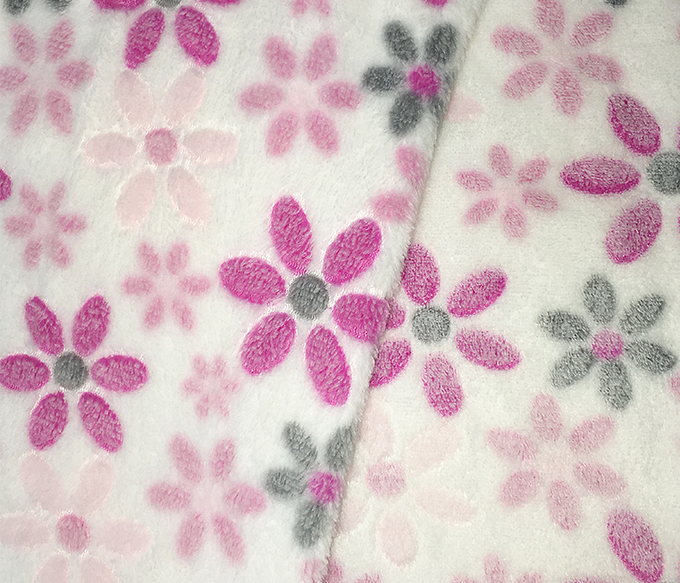 Coral velvet offset printing