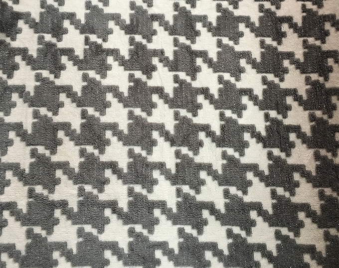 Warp and weft jacquard