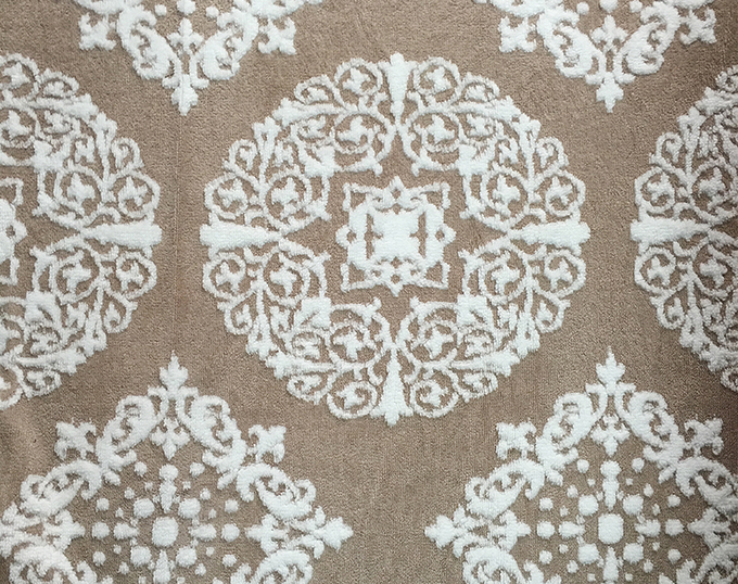 Warp and weft jacquard