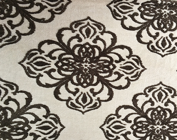 Warp and weft jacquard